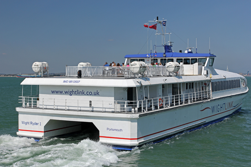 wightlink catamaran ferry