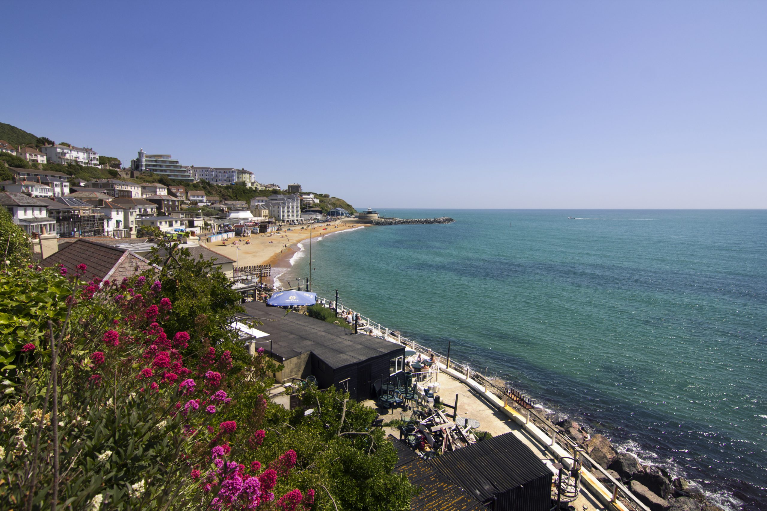 A view across Ventnor bay, Isle of Wight