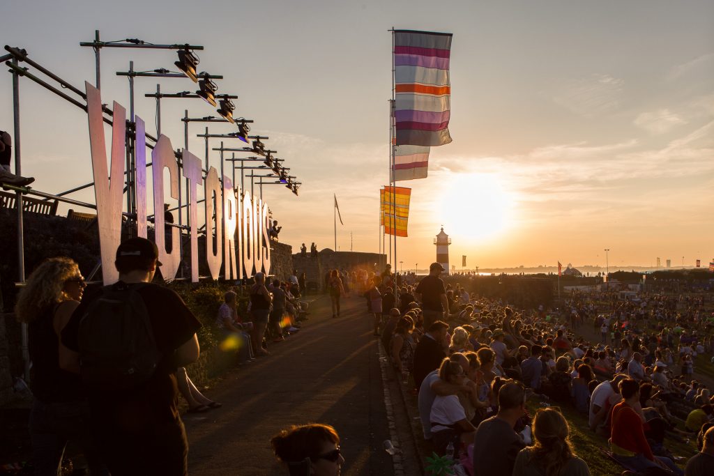 Victorious Festival sign, Portsmouth