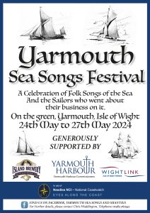 Yarmouth Sea Songs Festival poster.