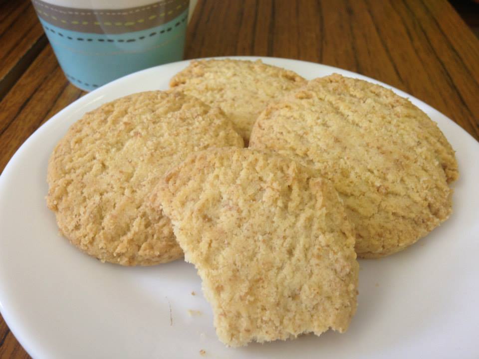 Biscuits on a plate from Isle of Wight Biscuit Company