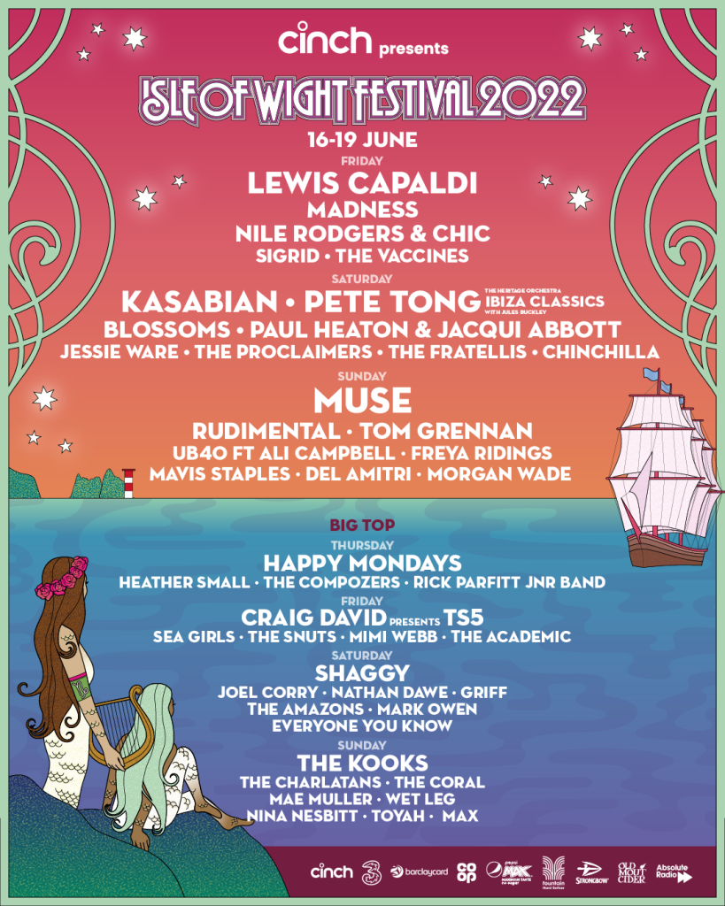 Isle Of Wight Festival 22 Dates Acts And Getting There Wightlink Ferries