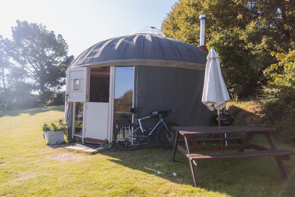 Yurt at The Garlic Farm, Isle of Wight, Wight Prestige