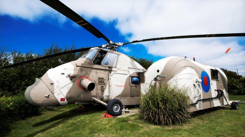 Galahad Helicopter, at Windmill Campersite, Isle of Wight