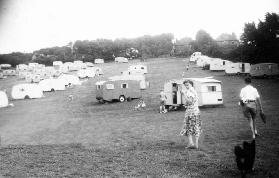 Whitecliffe Bay Holiday Park, Isle of Wight, in 1952 - thanks to Away Resorts