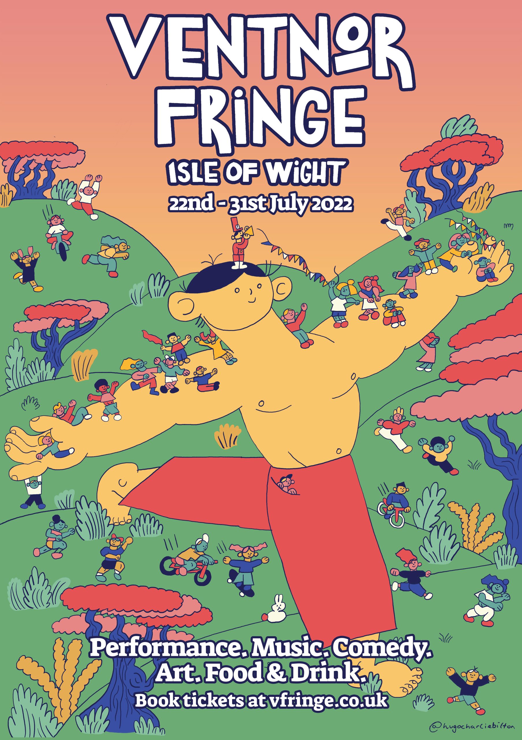 Ventnor Fringe Festival 2022 poster