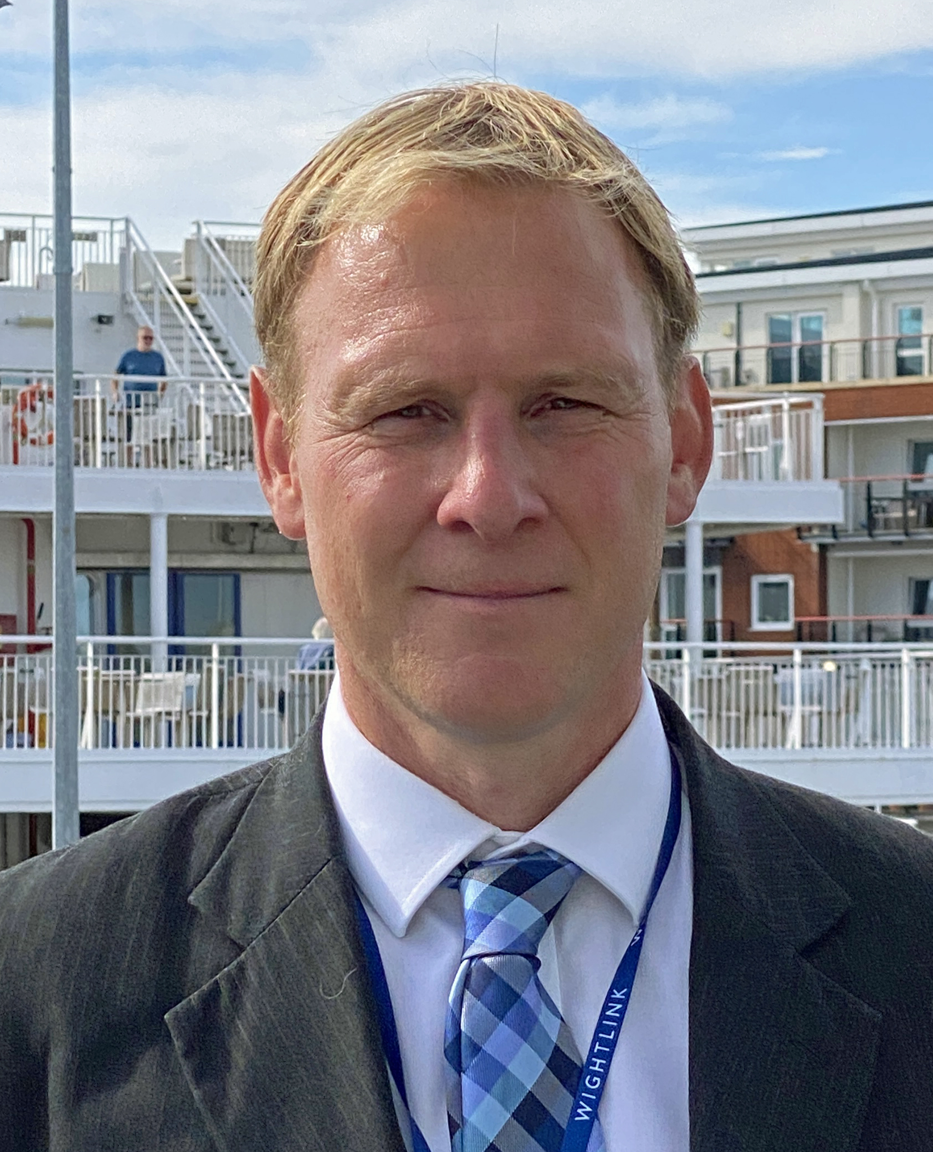 Wightlink's new Commercial Manager Phil Delaney