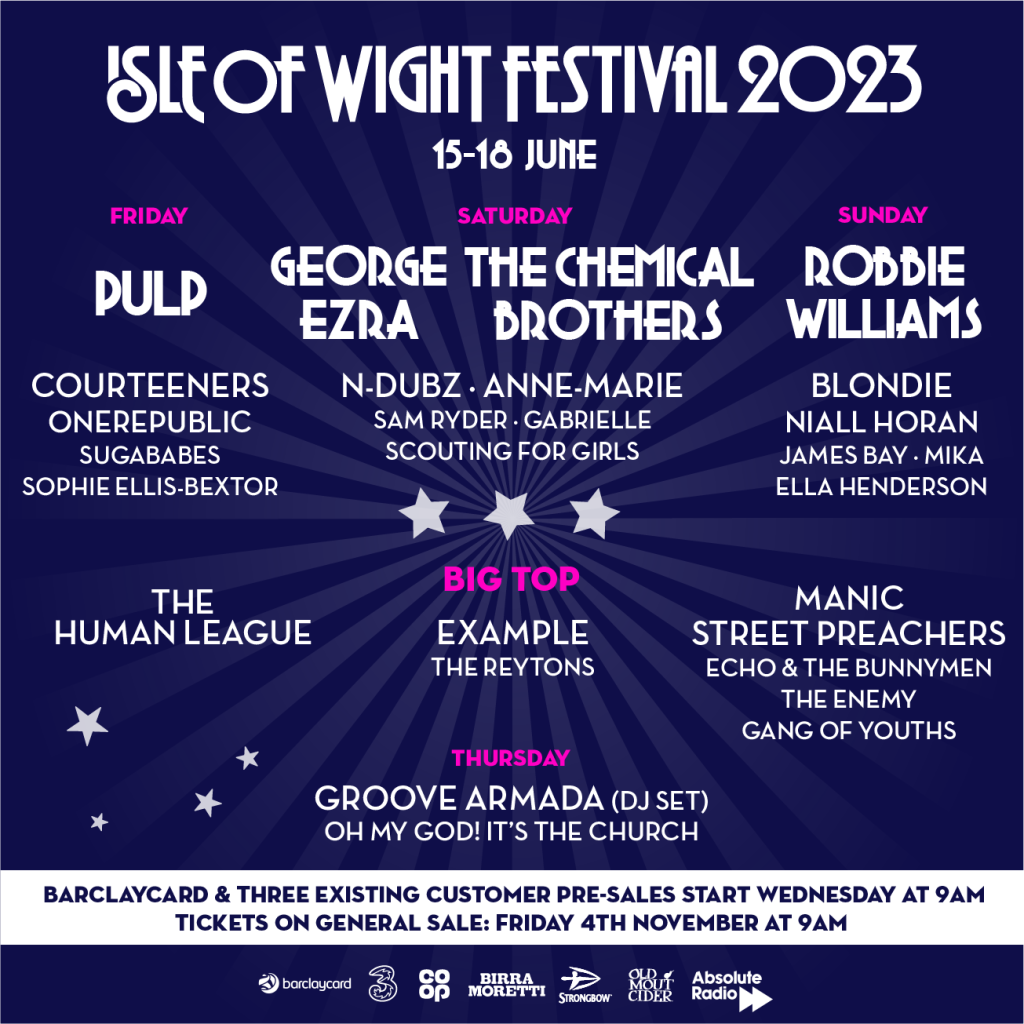 Isle of Wight Festival 2023 Dates, acts and getting there Wightlink