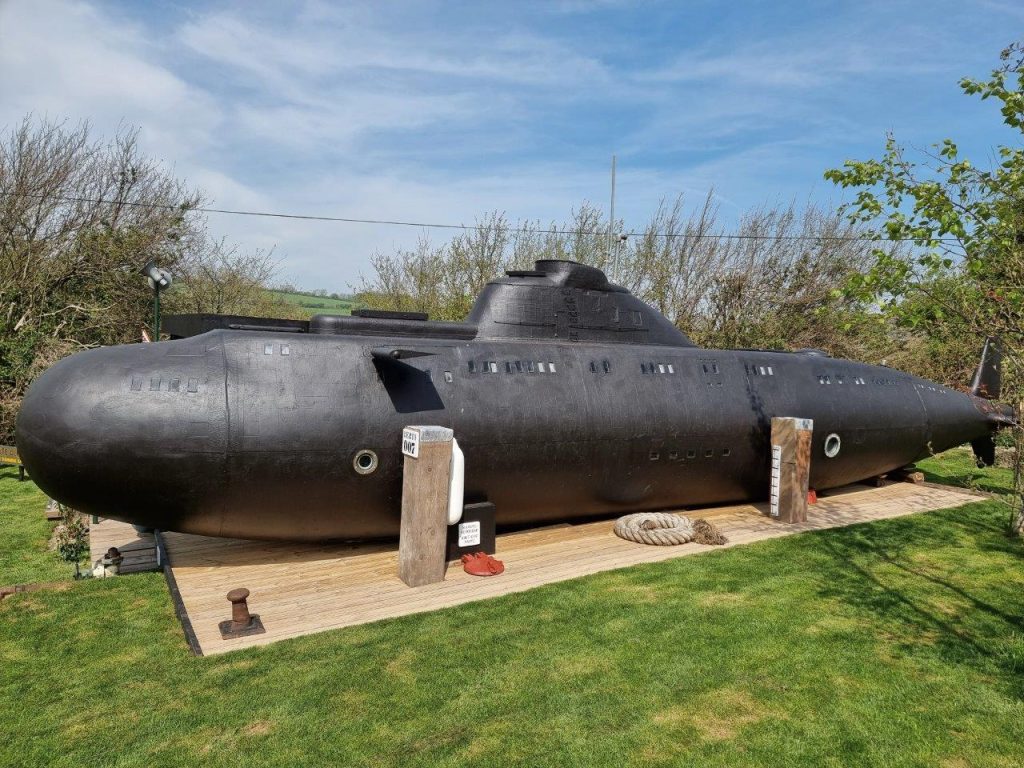 A replica of a cold war submarine made into accommodation